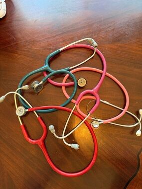 Littman Stethoscopes - Red Pink Teal Fushia $50each retiring!